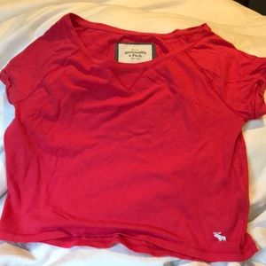 Coral Abercrombie & Fitch Lose Crop
